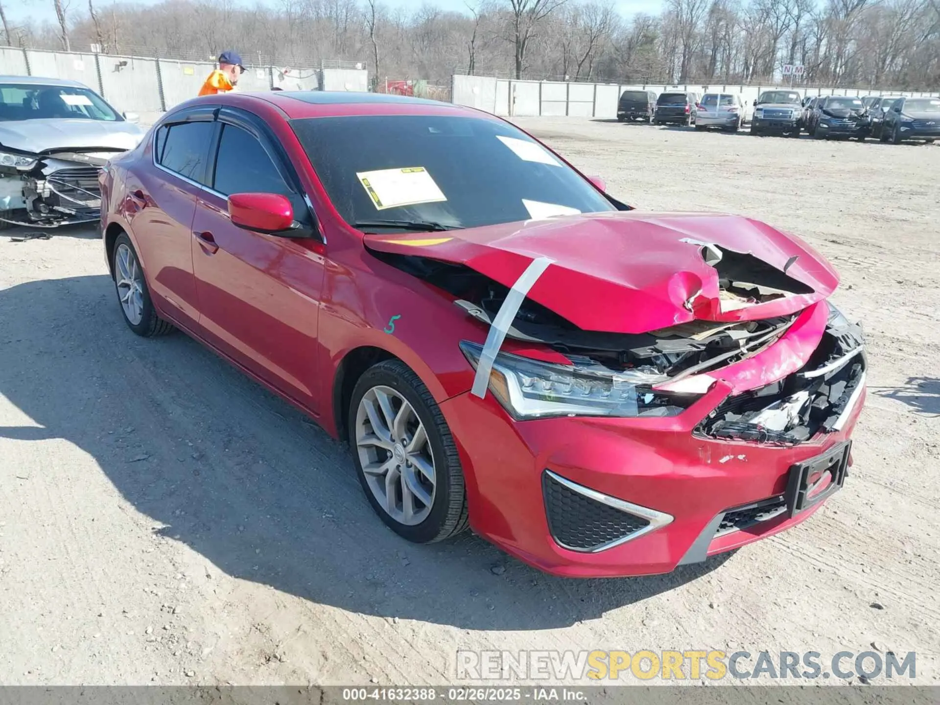 1 Photograph of a damaged car 19UDE2F38LA005463 ACURA ILX 2020