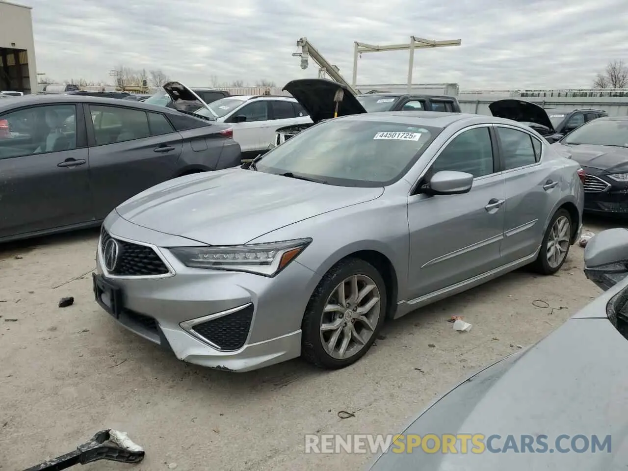 1 Photograph of a damaged car 19UDE2F39LA000613 ACURA ILX 2020