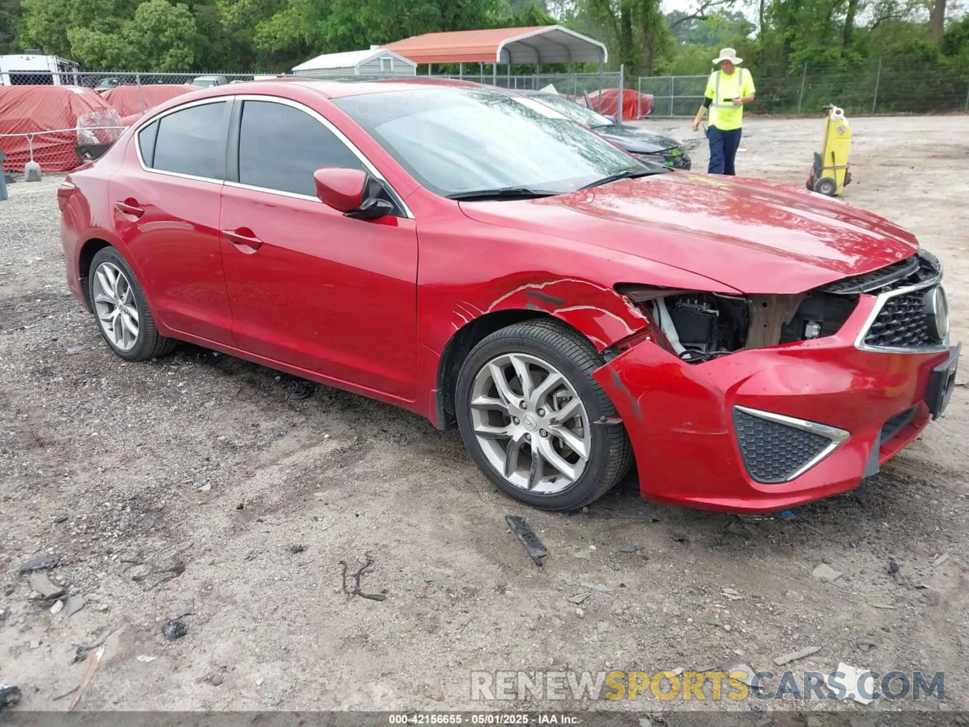 1 Photograph of a damaged car 19UDE2F3XLA012012 ACURA ILX 2020