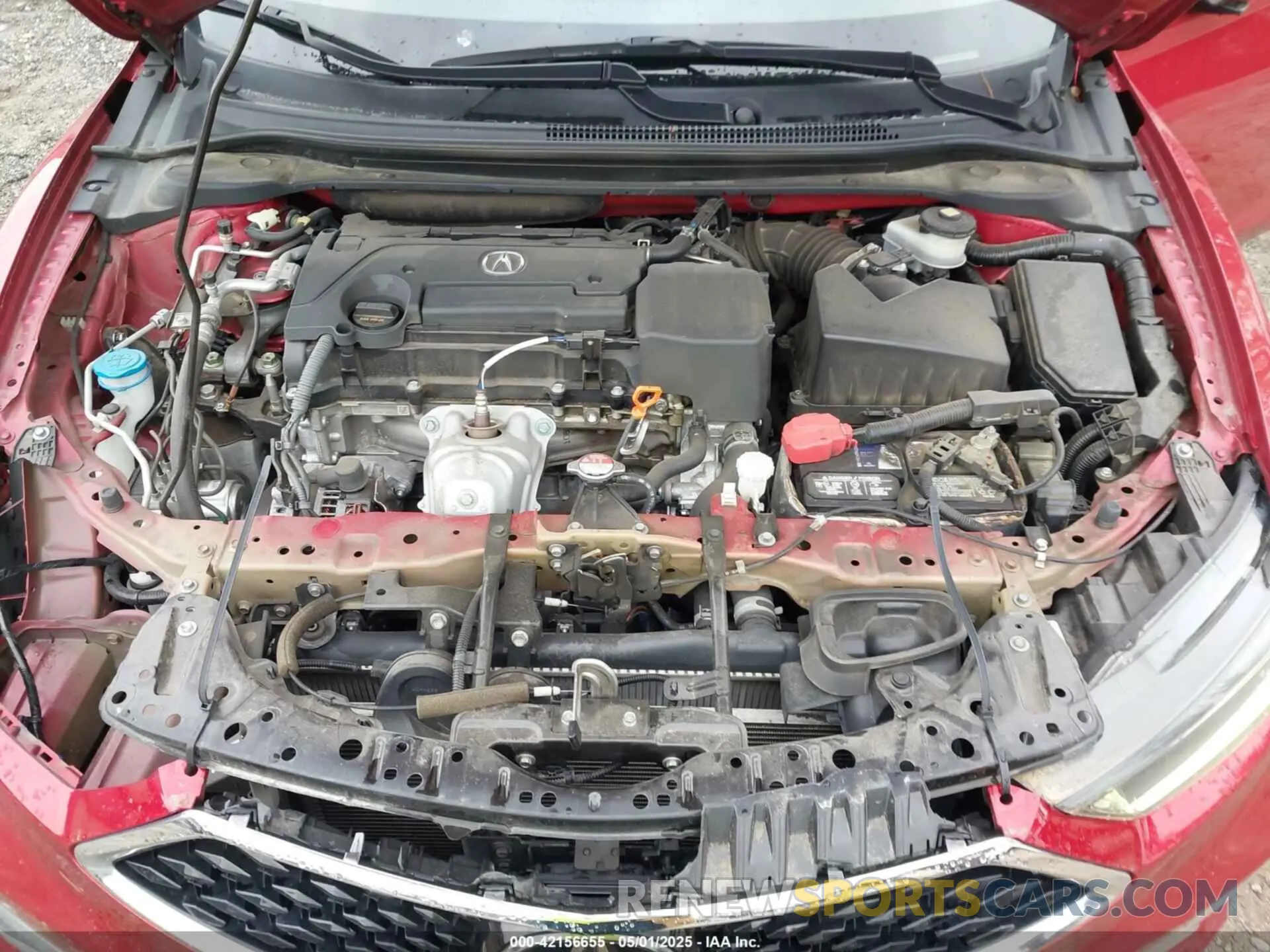 10 Photograph of a damaged car 19UDE2F3XLA012012 ACURA ILX 2020