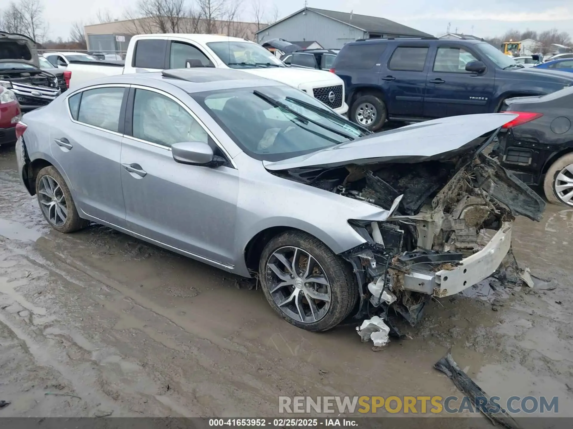 1 Photograph of a damaged car 19UDE2F70LA005511 ACURA ILX 2020