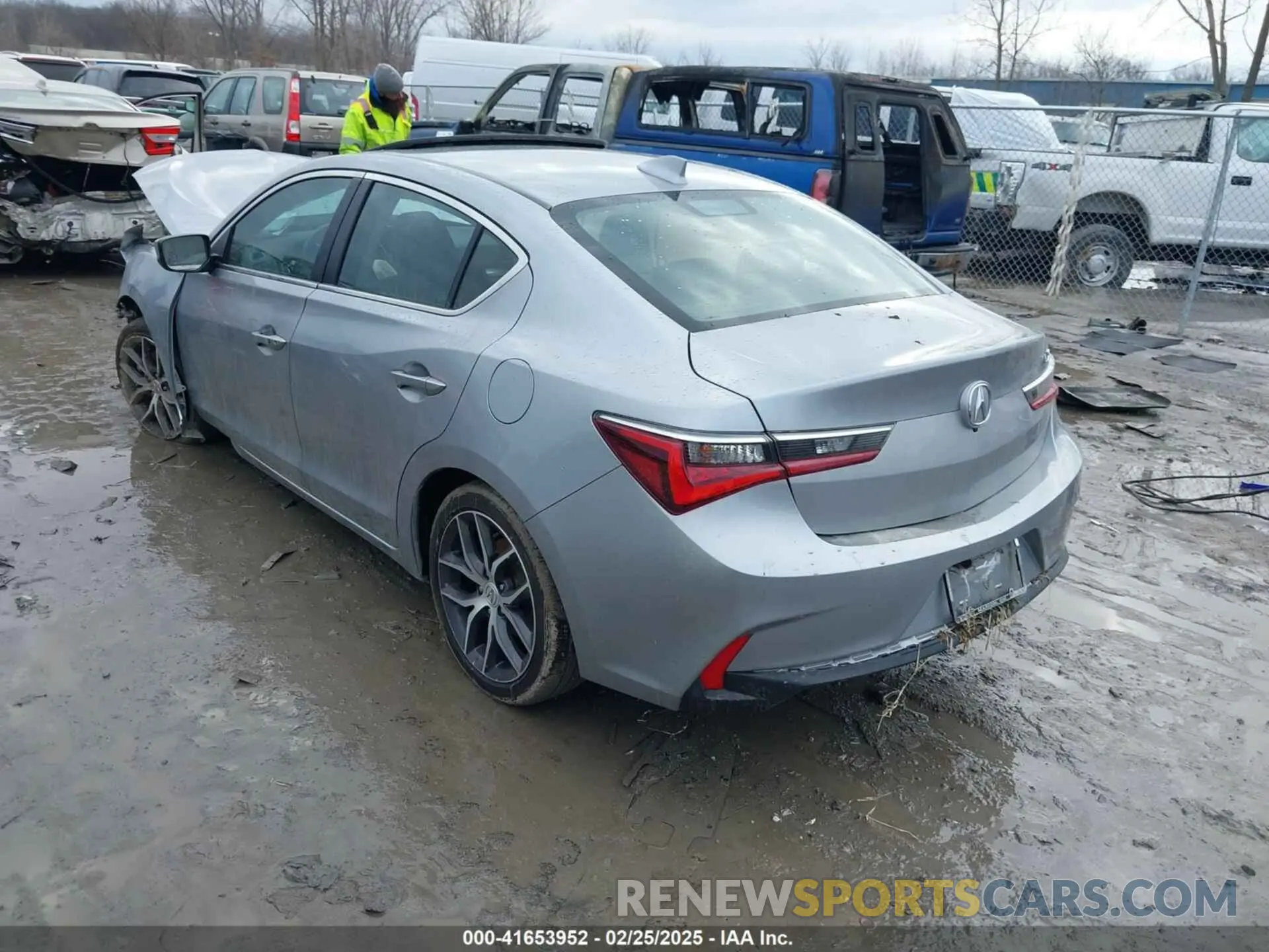 3 Photograph of a damaged car 19UDE2F70LA005511 ACURA ILX 2020