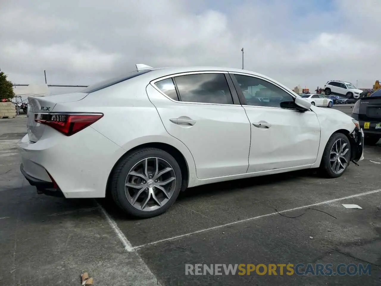 3 Photograph of a damaged car 19UDE2F70LA007405 ACURA ILX 2020