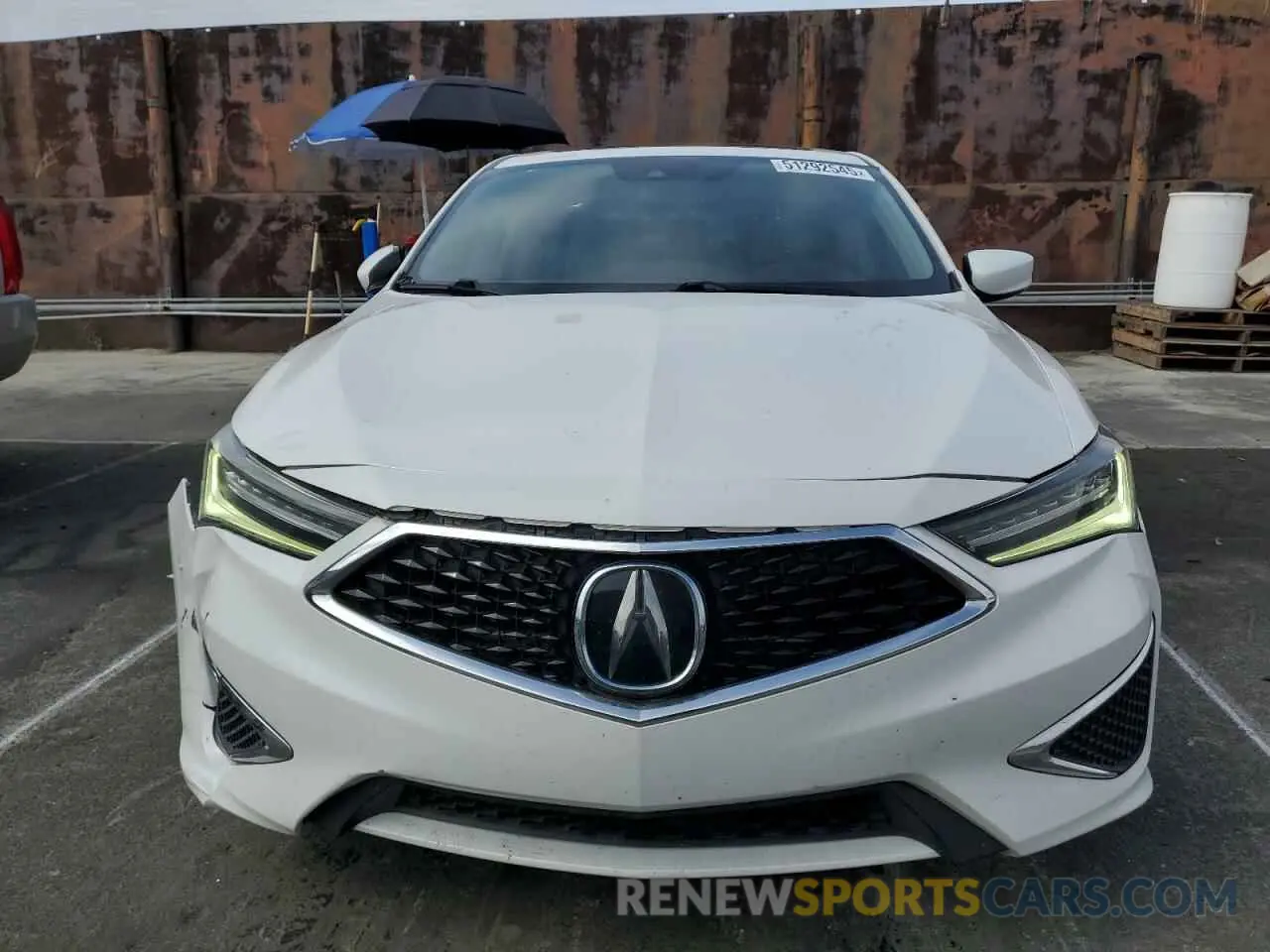 5 Photograph of a damaged car 19UDE2F70LA007405 ACURA ILX 2020