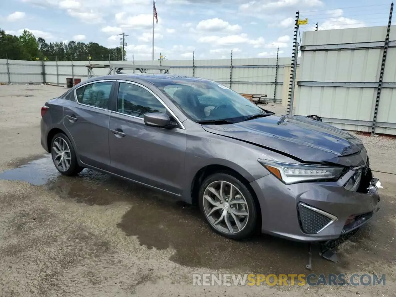 4 Photograph of a damaged car 19UDE2F70LA007629 ACURA ILX 2020