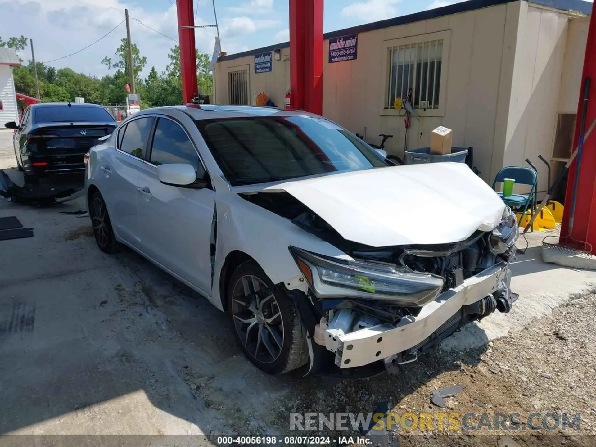 1 Photograph of a damaged car 19UDE2F70LA010403 ACURA ILX 2020