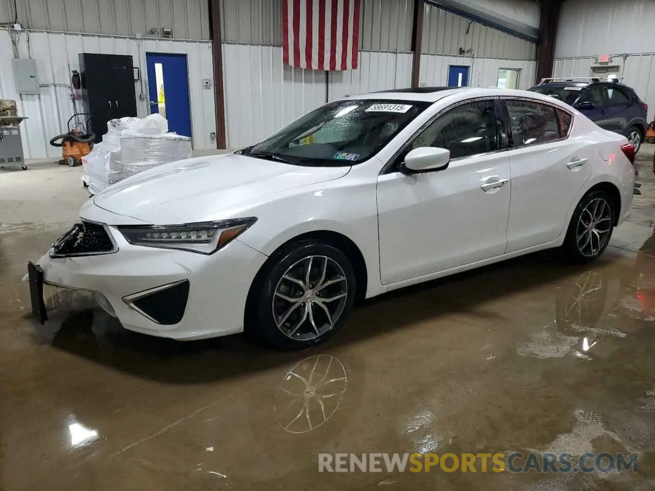 1 Photograph of a damaged car 19UDE2F70LA013012 ACURA ILX 2020