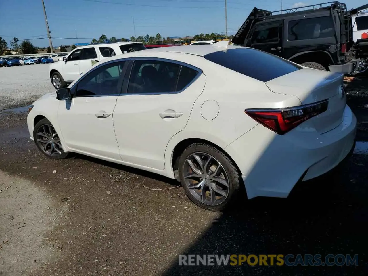2 Photograph of a damaged car 19UDE2F71LA001063 ACURA ILX 2020