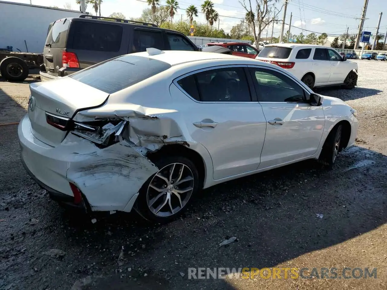 3 Photograph of a damaged car 19UDE2F71LA001063 ACURA ILX 2020