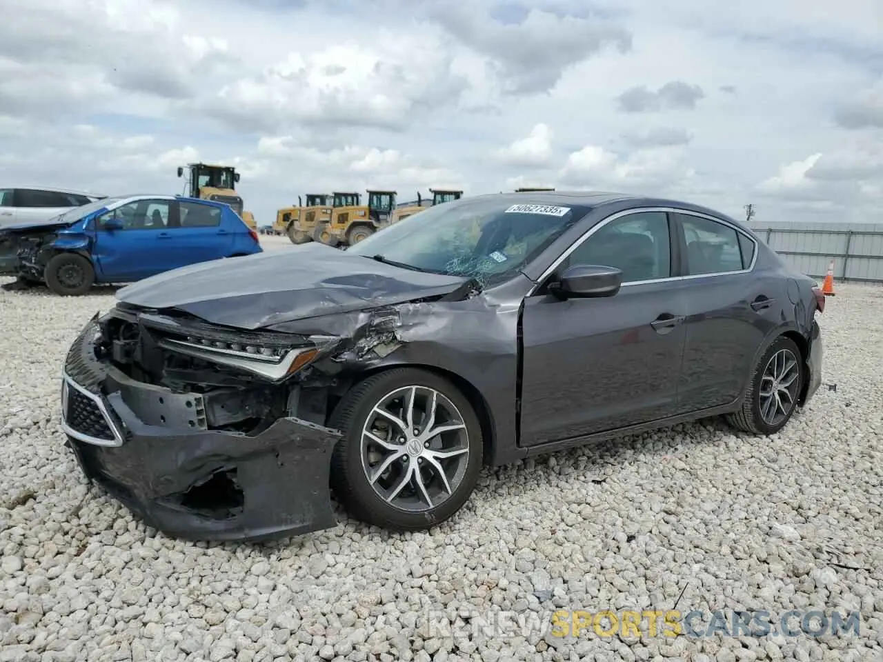 1 Photograph of a damaged car 19UDE2F72LA003579 ACURA ILX 2020