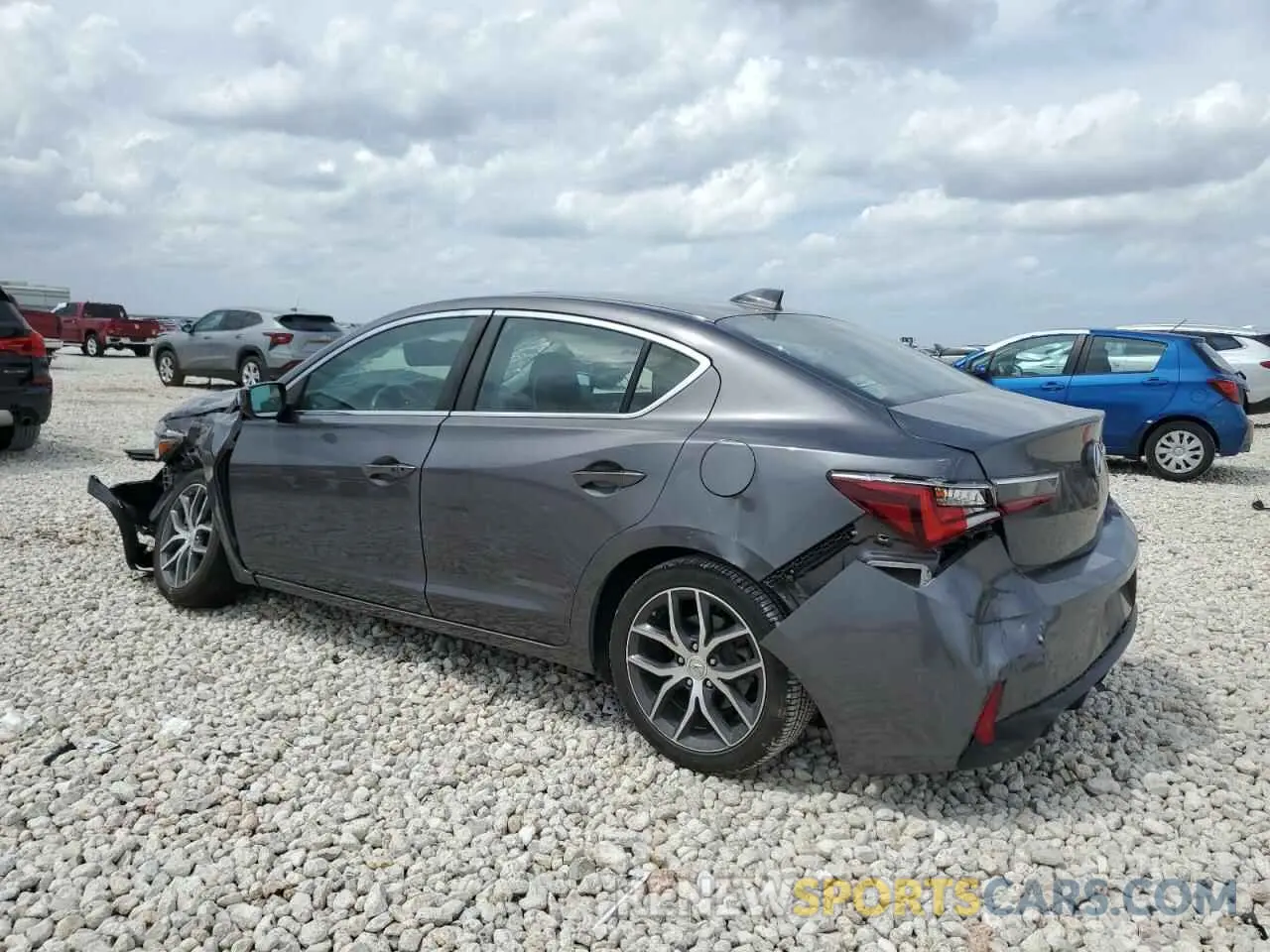 2 Photograph of a damaged car 19UDE2F72LA003579 ACURA ILX 2020
