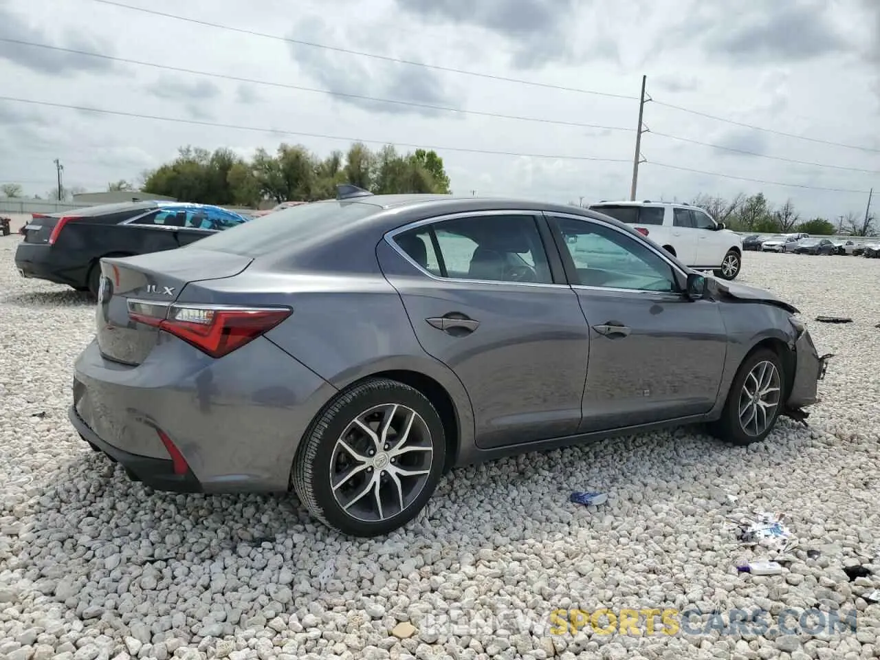 3 Photograph of a damaged car 19UDE2F72LA003579 ACURA ILX 2020
