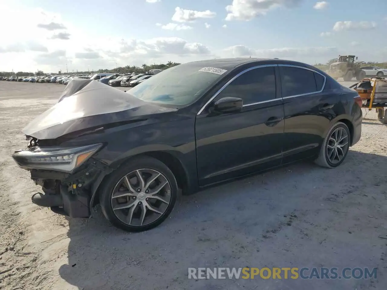 1 Photograph of a damaged car 19UDE2F72LA007759 ACURA ILX 2020
