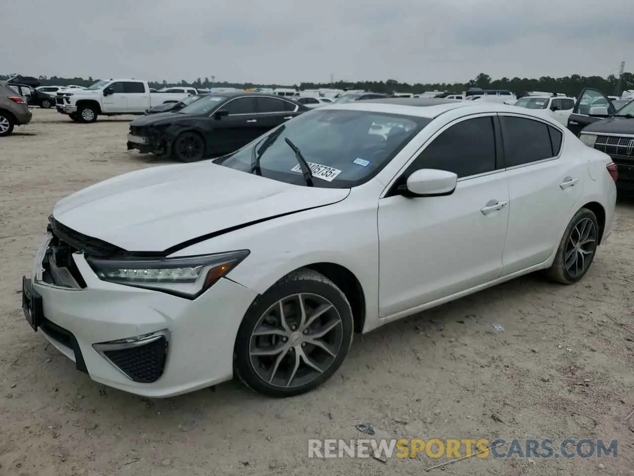 1 Photograph of a damaged car 19UDE2F72LA010774 ACURA ILX 2020
