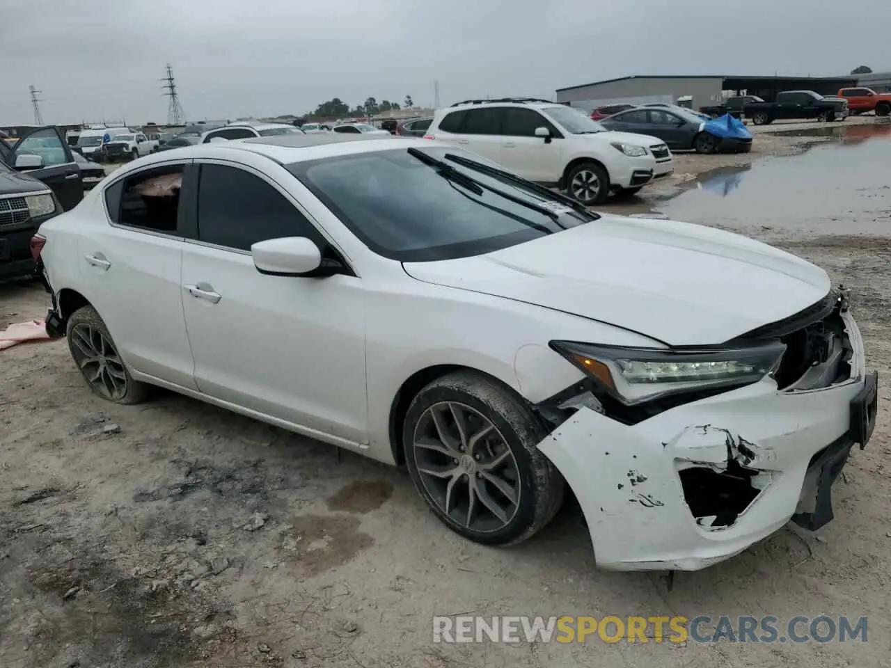 4 Photograph of a damaged car 19UDE2F72LA010774 ACURA ILX 2020