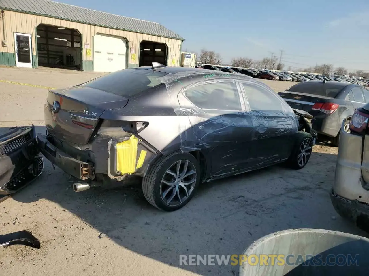 3 Photograph of a damaged car 19UDE2F73LA005115 ACURA ILX 2020