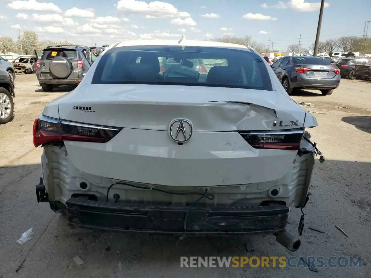 6 Photograph of a damaged car 19UDE2F73LA005700 ACURA ILX 2020