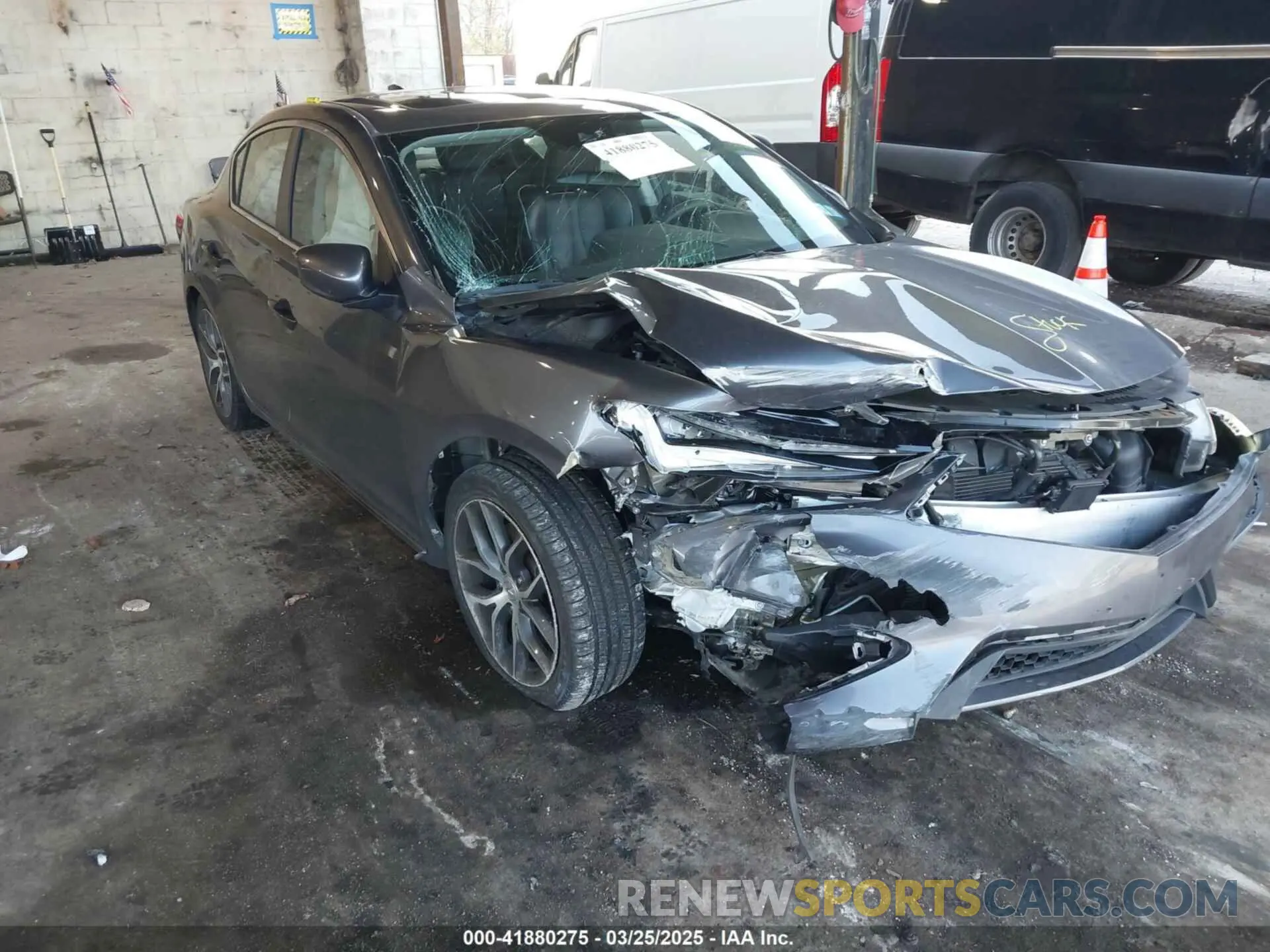 1 Photograph of a damaged car 19UDE2F73LA008757 ACURA ILX 2020