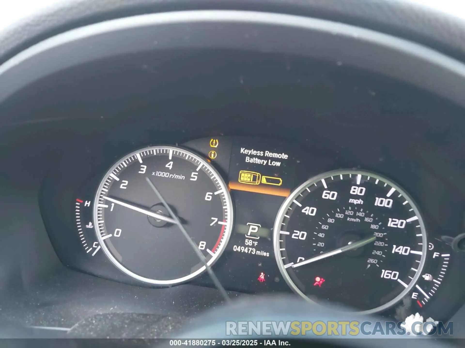 7 Photograph of a damaged car 19UDE2F73LA008757 ACURA ILX 2020