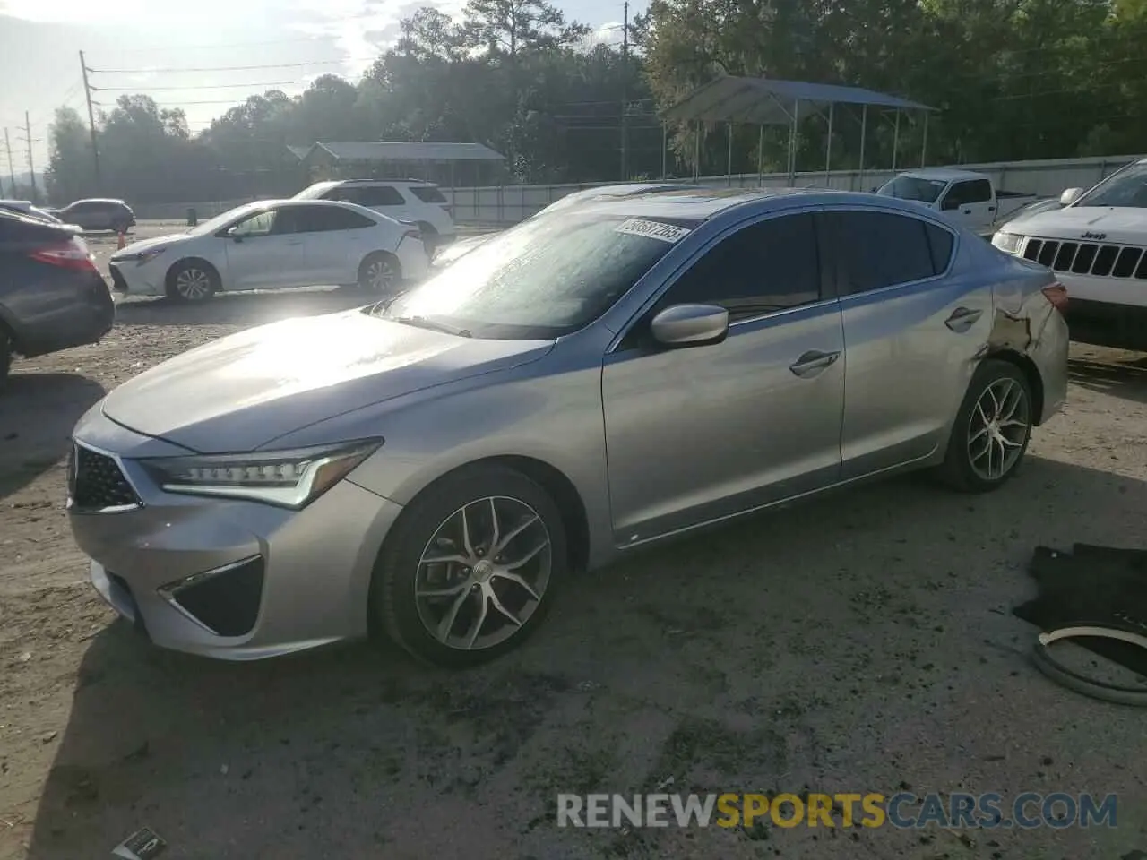1 Photograph of a damaged car 19UDE2F74LA000005 ACURA ILX 2020