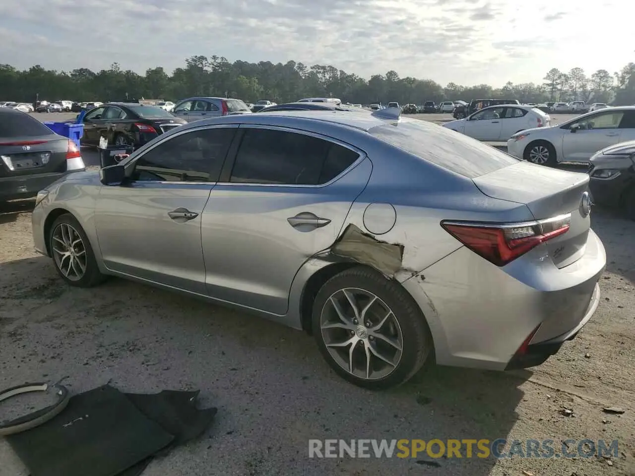 2 Photograph of a damaged car 19UDE2F74LA000005 ACURA ILX 2020