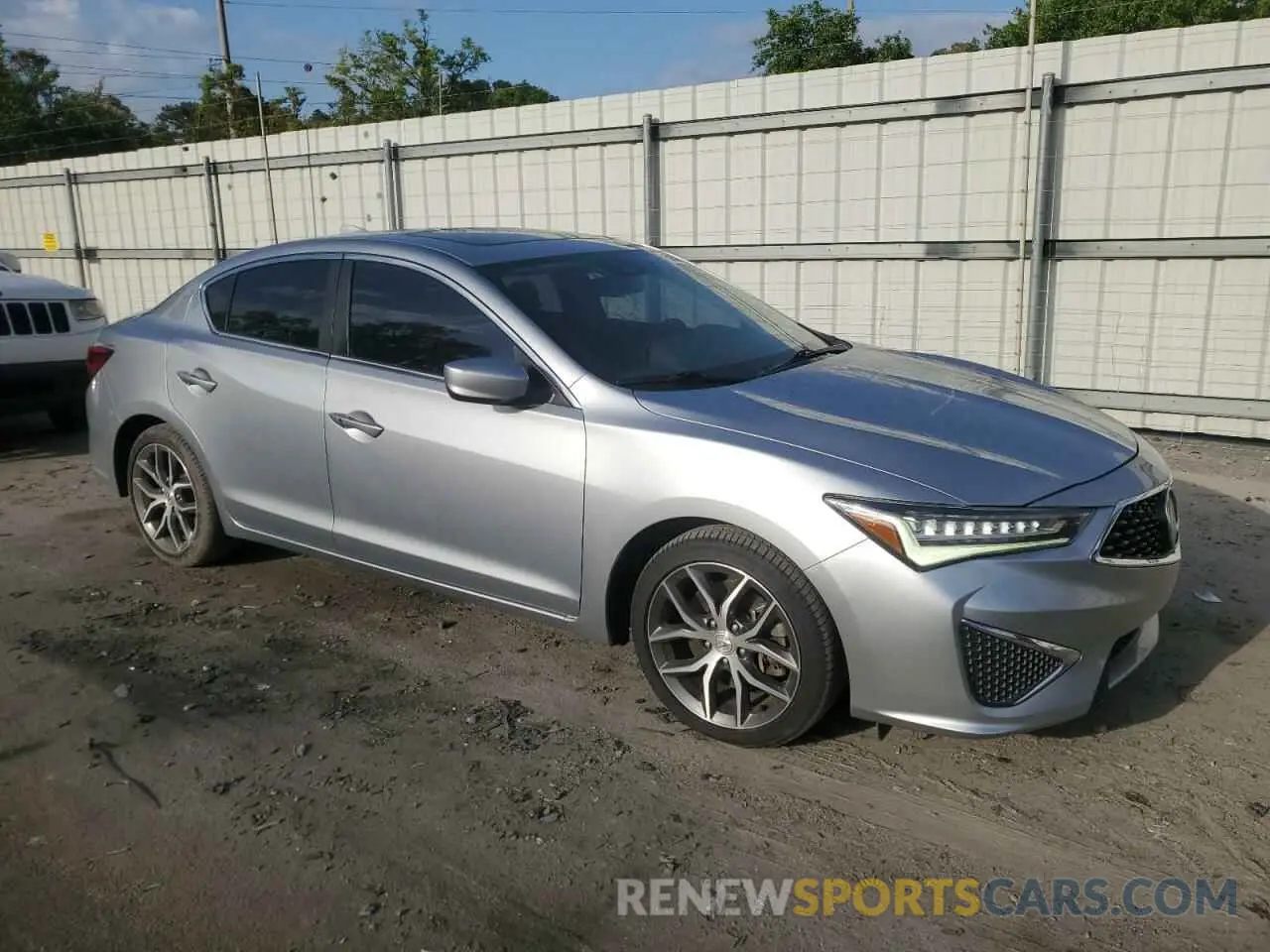 4 Photograph of a damaged car 19UDE2F74LA000005 ACURA ILX 2020