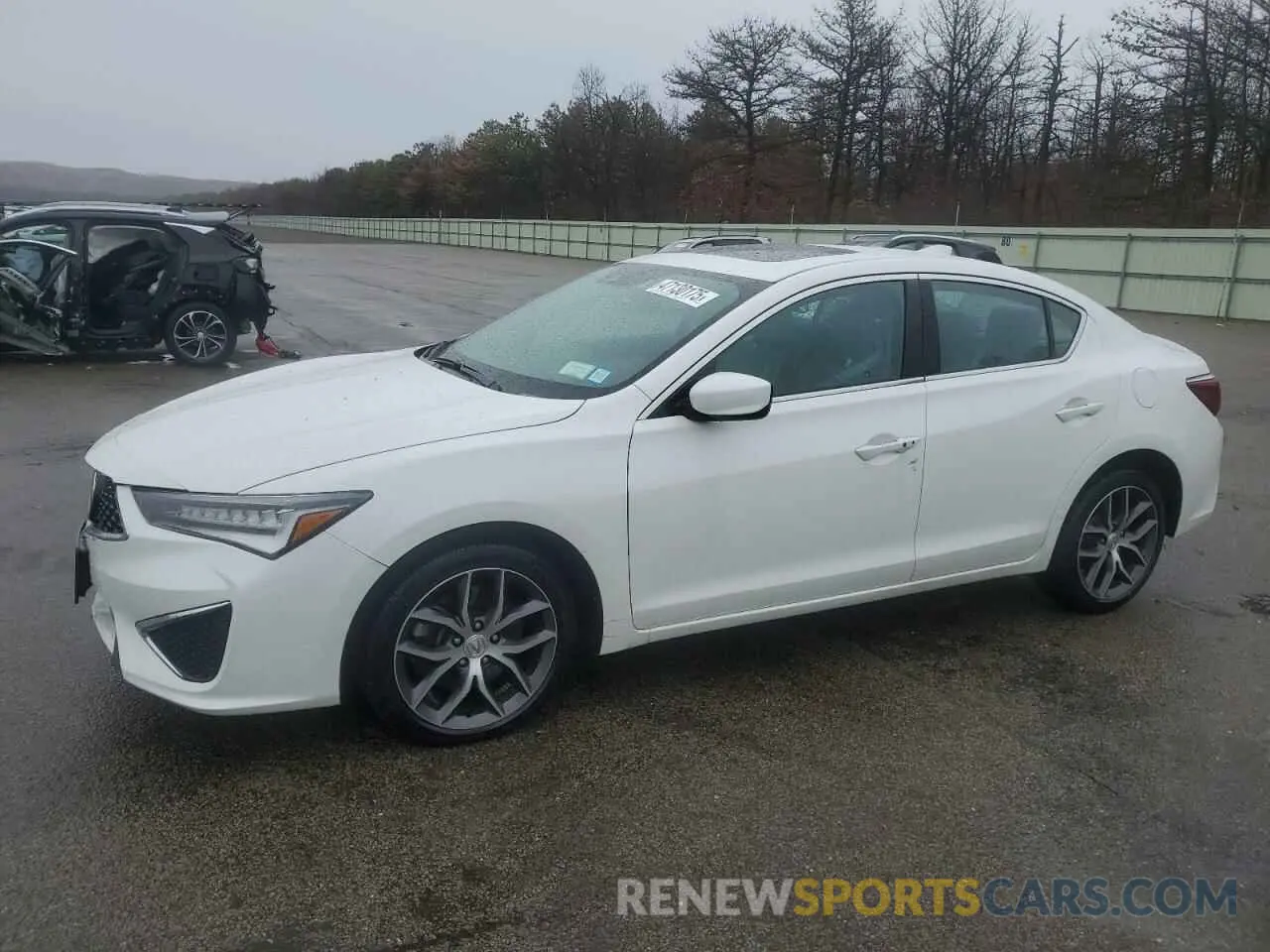 1 Photograph of a damaged car 19UDE2F74LA006273 ACURA ILX 2020