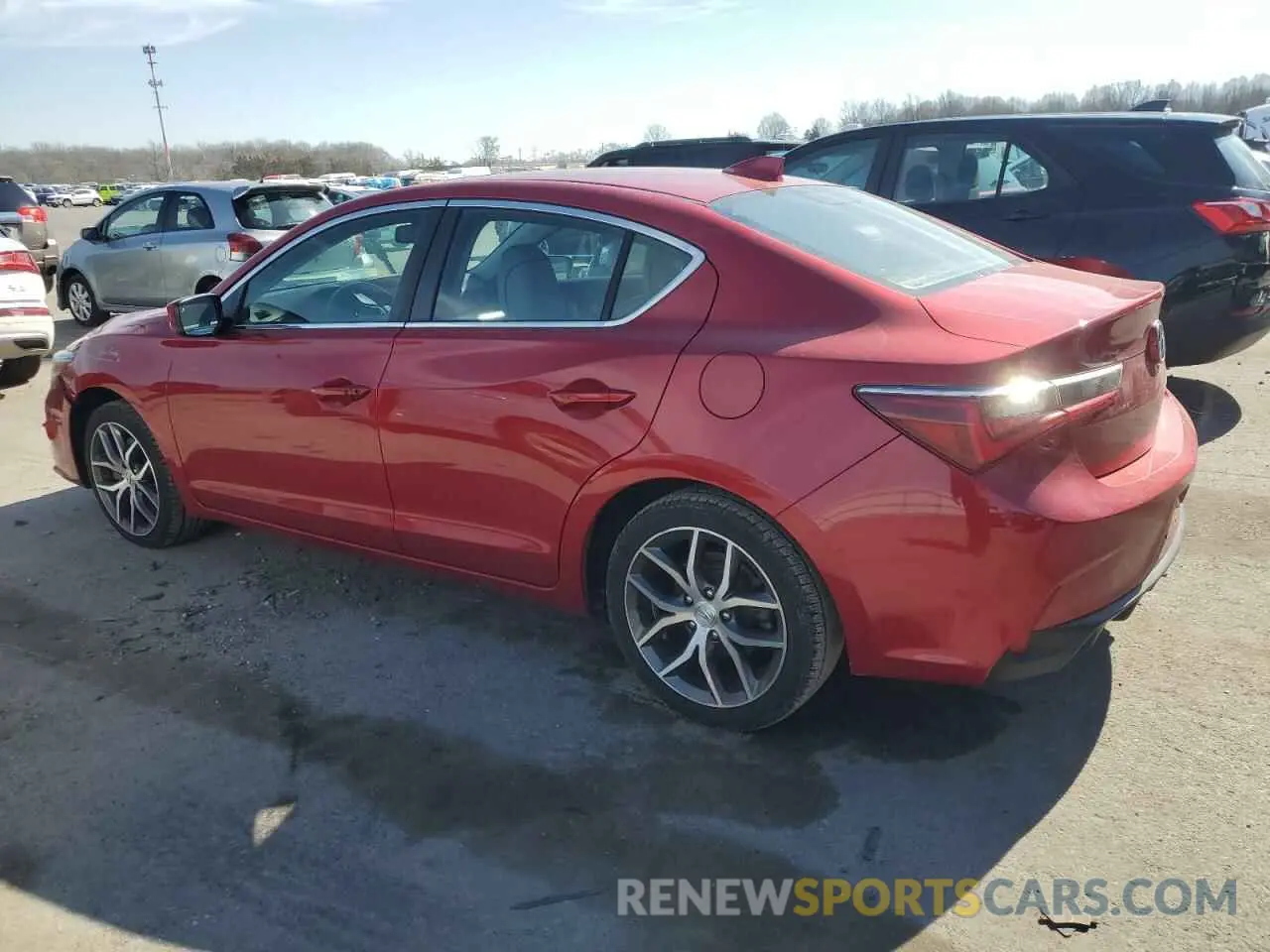 2 Photograph of a damaged car 19UDE2F75LA003947 ACURA ILX 2020