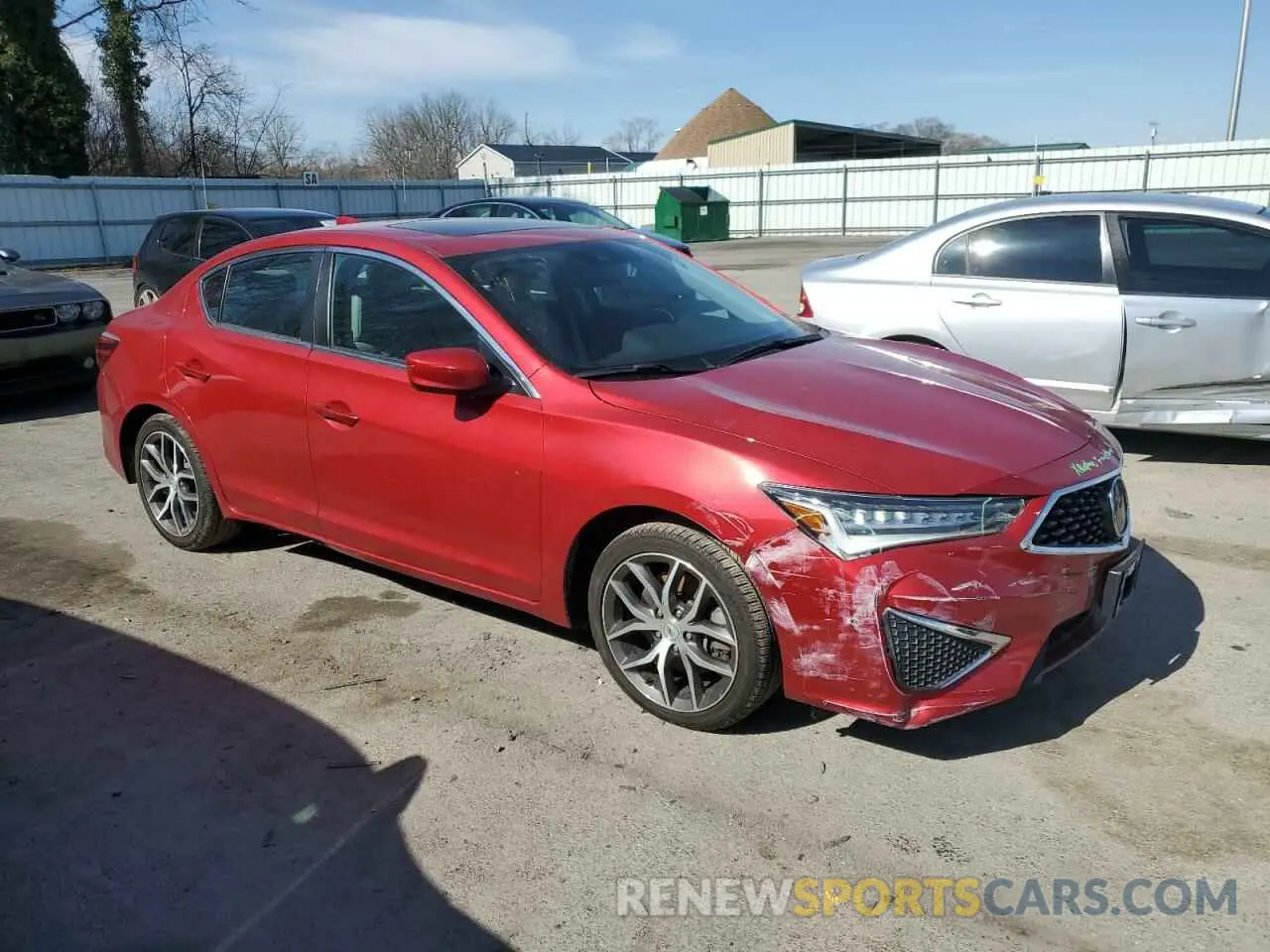 4 Photograph of a damaged car 19UDE2F75LA003947 ACURA ILX 2020