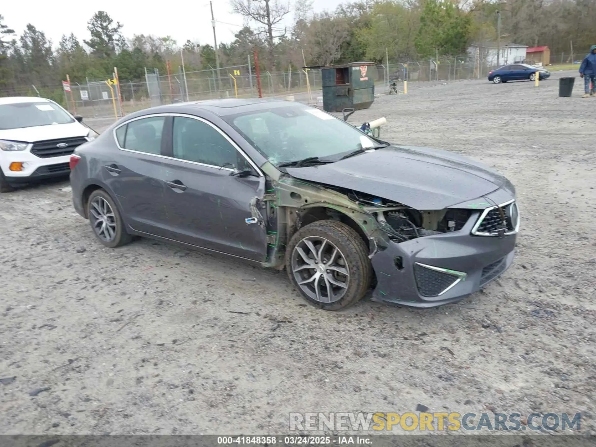 1 Photograph of a damaged car 19UDE2F75LA008758 ACURA ILX 2020