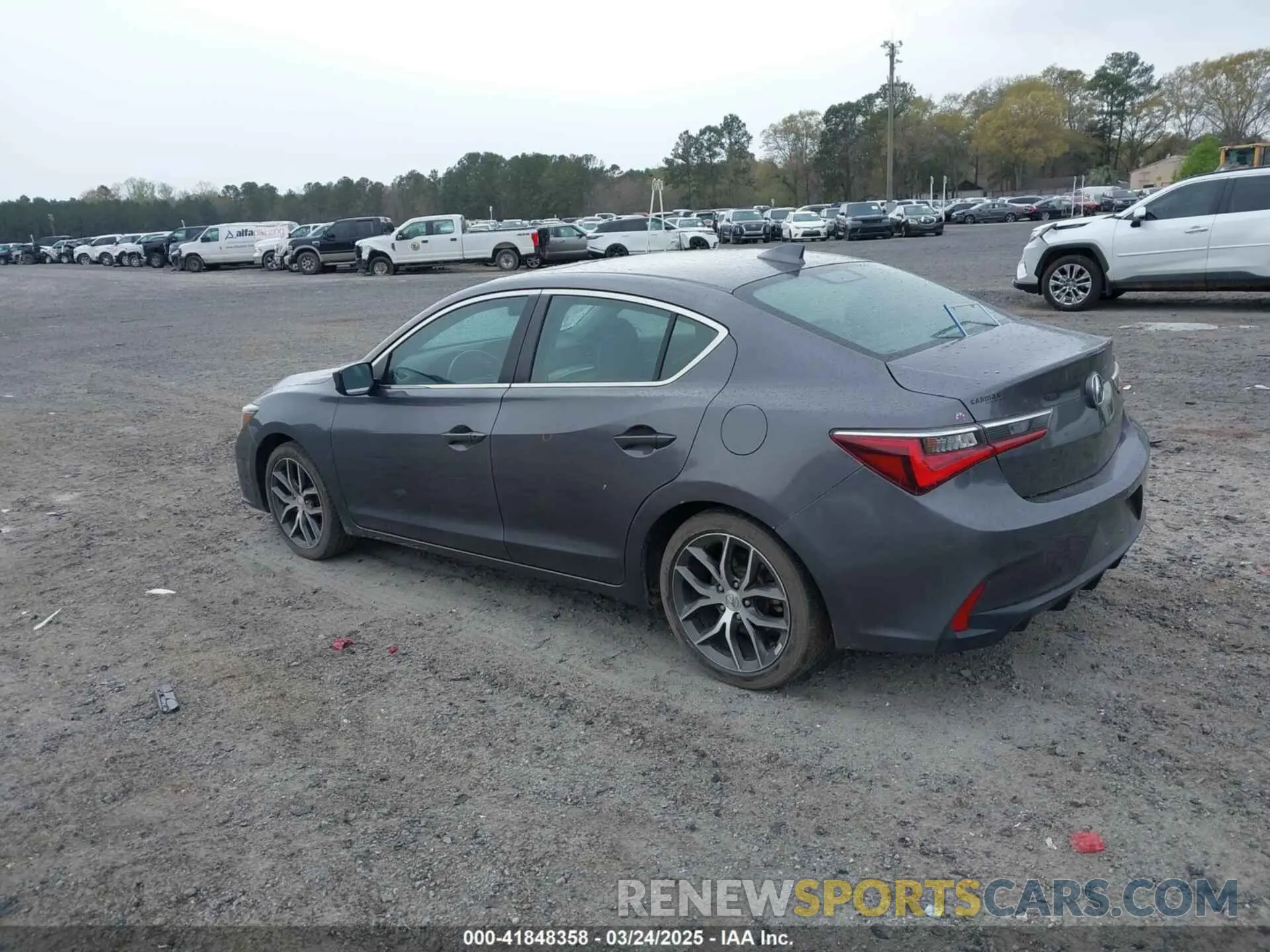 3 Photograph of a damaged car 19UDE2F75LA008758 ACURA ILX 2020