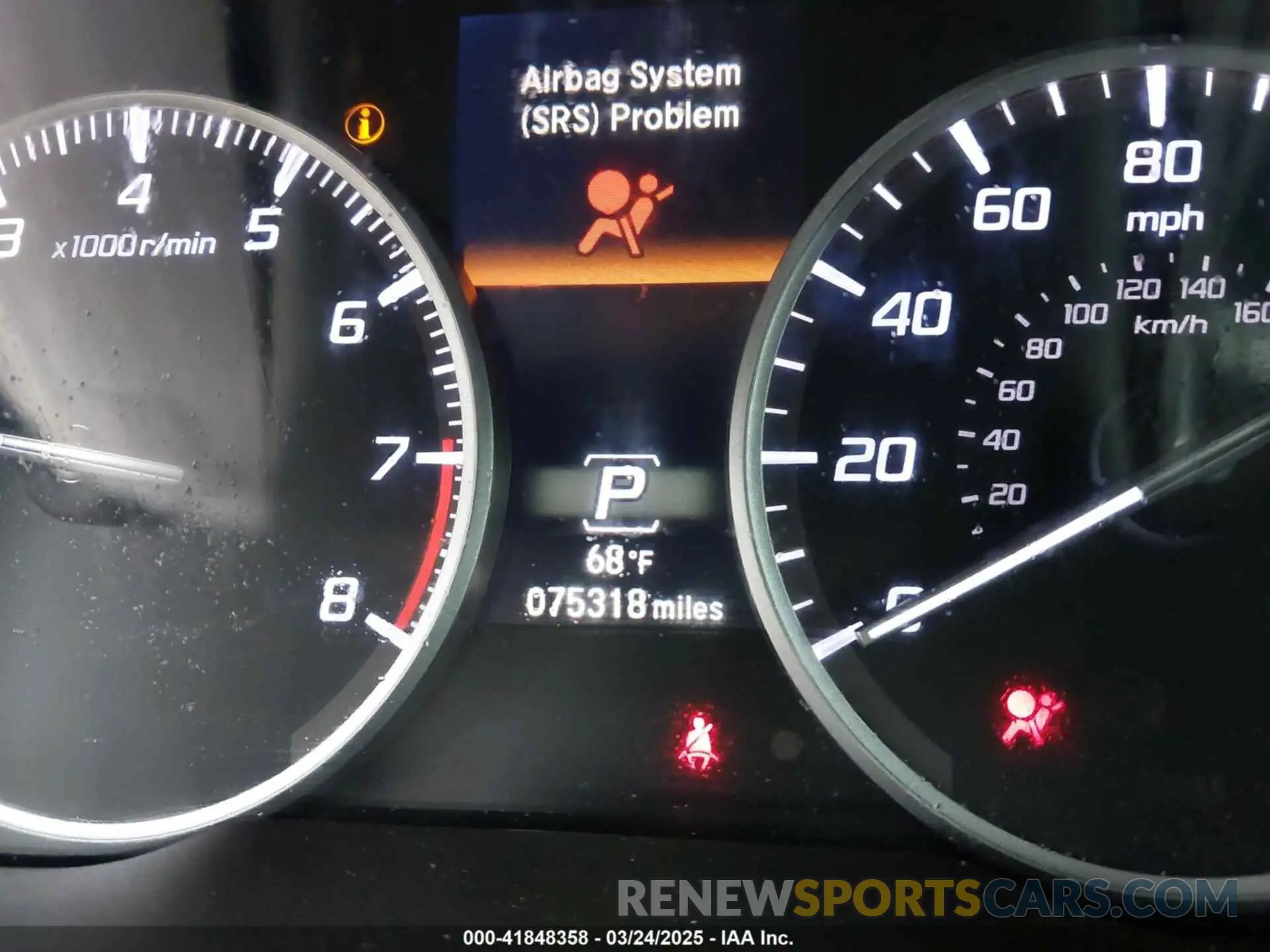 7 Photograph of a damaged car 19UDE2F75LA008758 ACURA ILX 2020