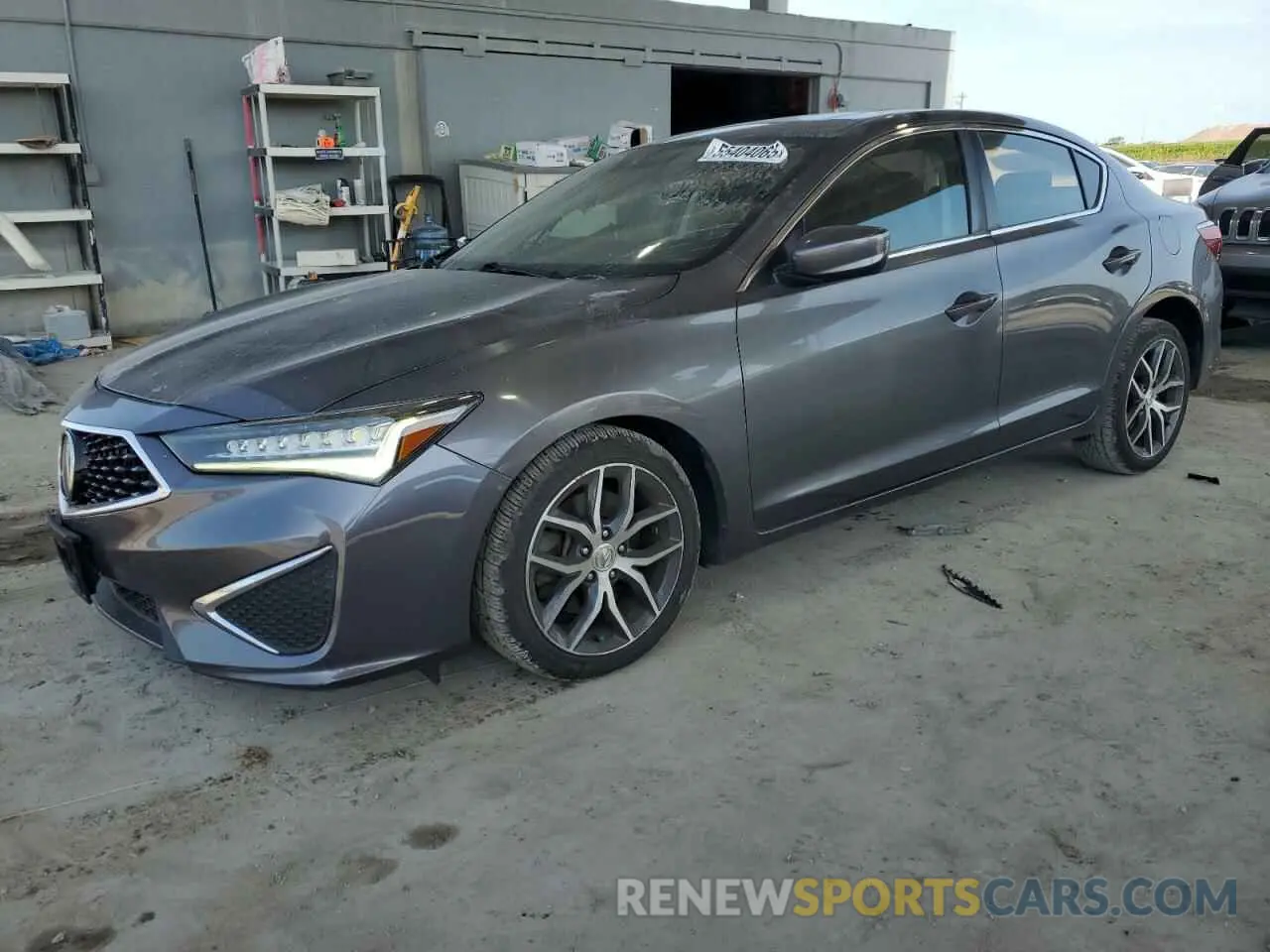 1 Photograph of a damaged car 19UDE2F76LA004606 ACURA ILX 2020