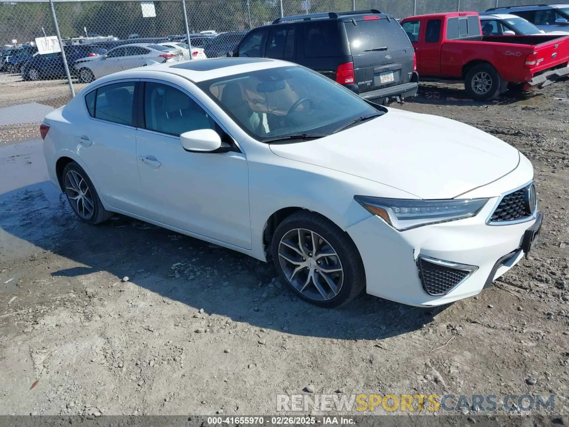 1 Photograph of a damaged car 19UDE2F76LA010213 ACURA ILX 2020