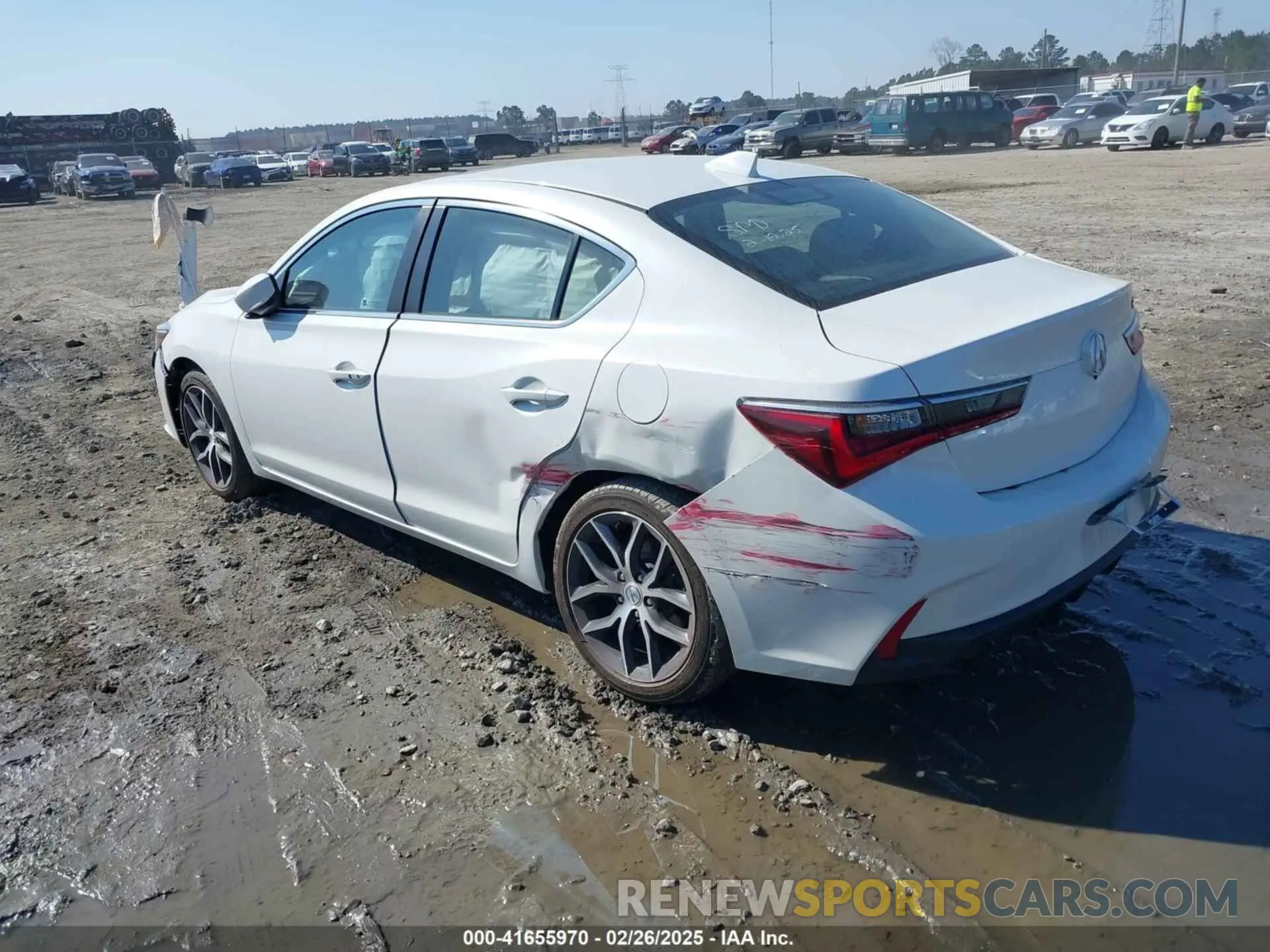 3 Photograph of a damaged car 19UDE2F76LA010213 ACURA ILX 2020