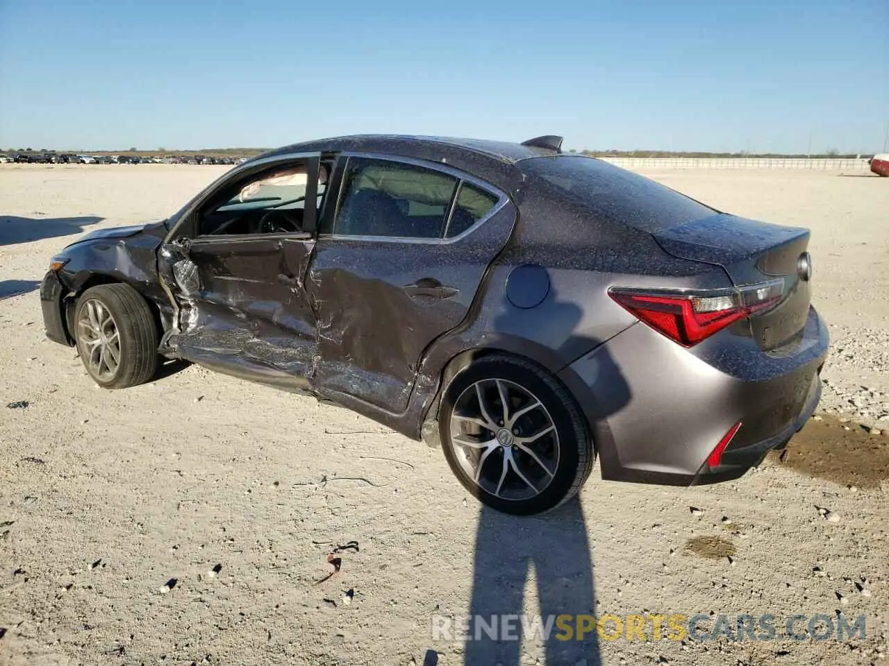 2 Photograph of a damaged car 19UDE2F77LA004372 ACURA ILX 2020