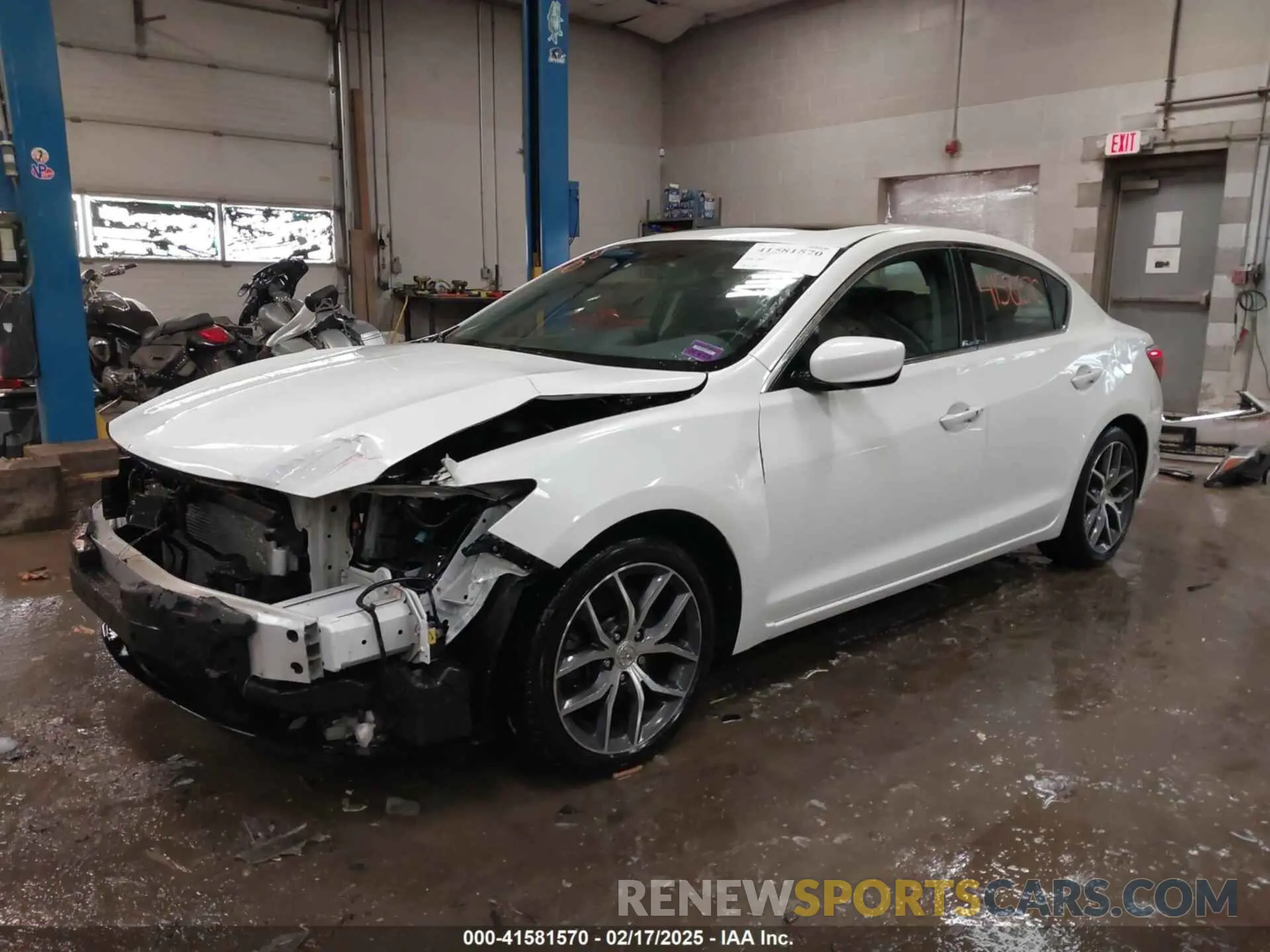 2 Photograph of a damaged car 19UDE2F77LA010298 ACURA ILX 2020
