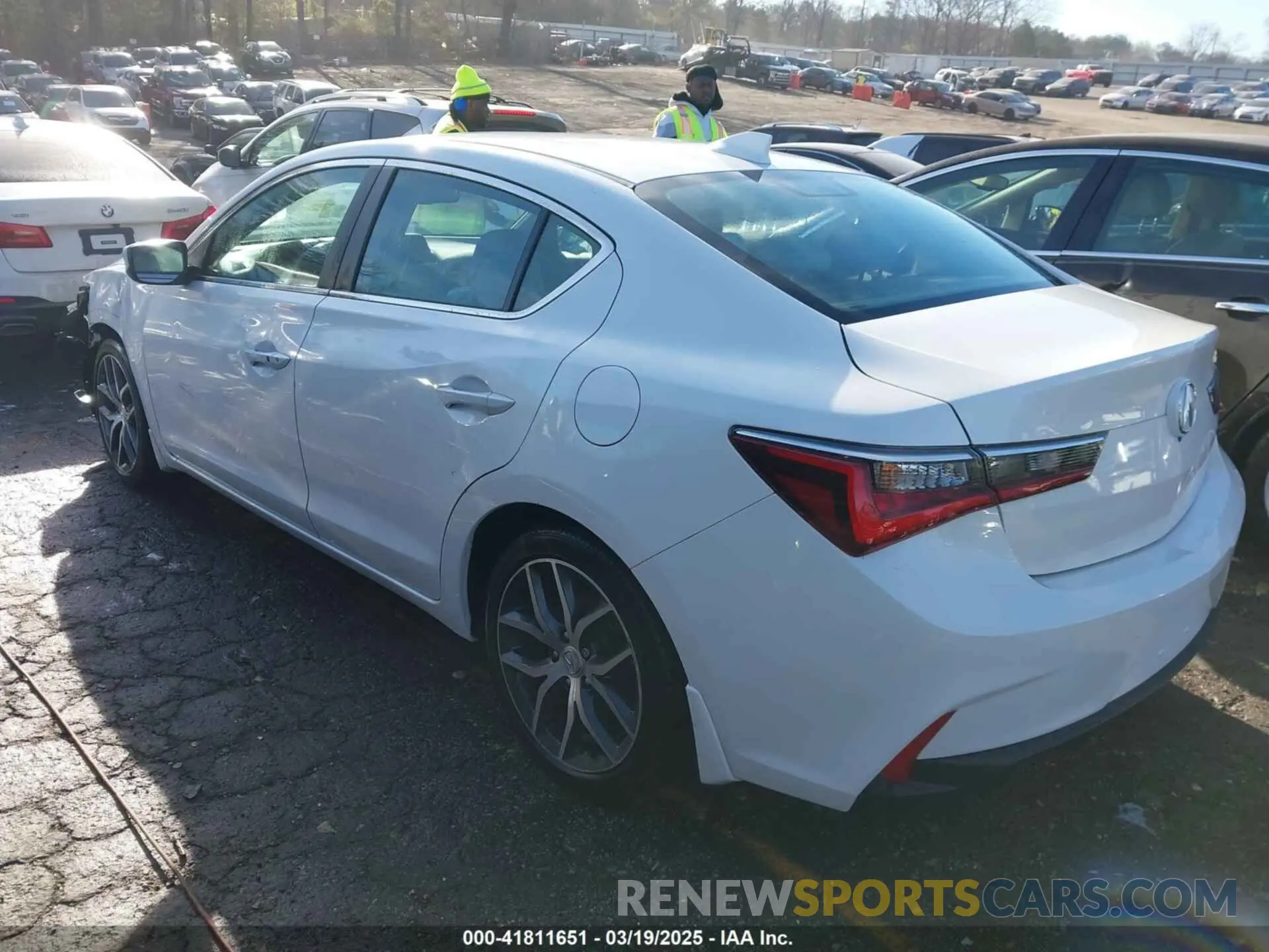 3 Photograph of a damaged car 19UDE2F77LA012987 ACURA ILX 2020