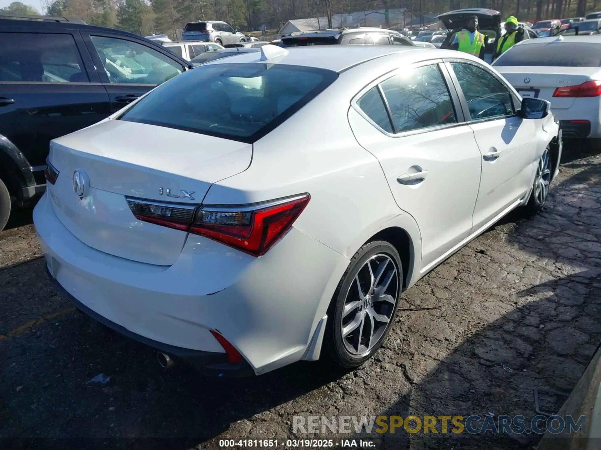 4 Photograph of a damaged car 19UDE2F77LA012987 ACURA ILX 2020