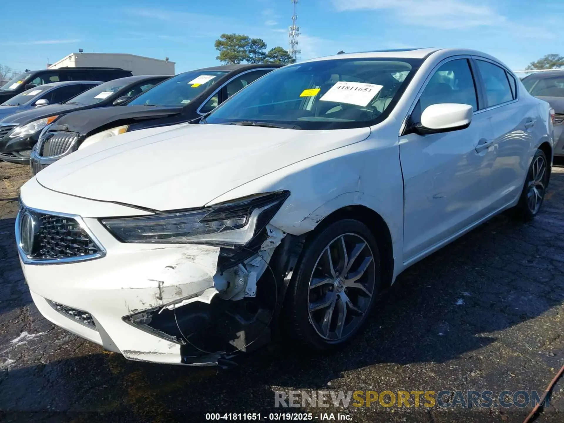 6 Photograph of a damaged car 19UDE2F77LA012987 ACURA ILX 2020