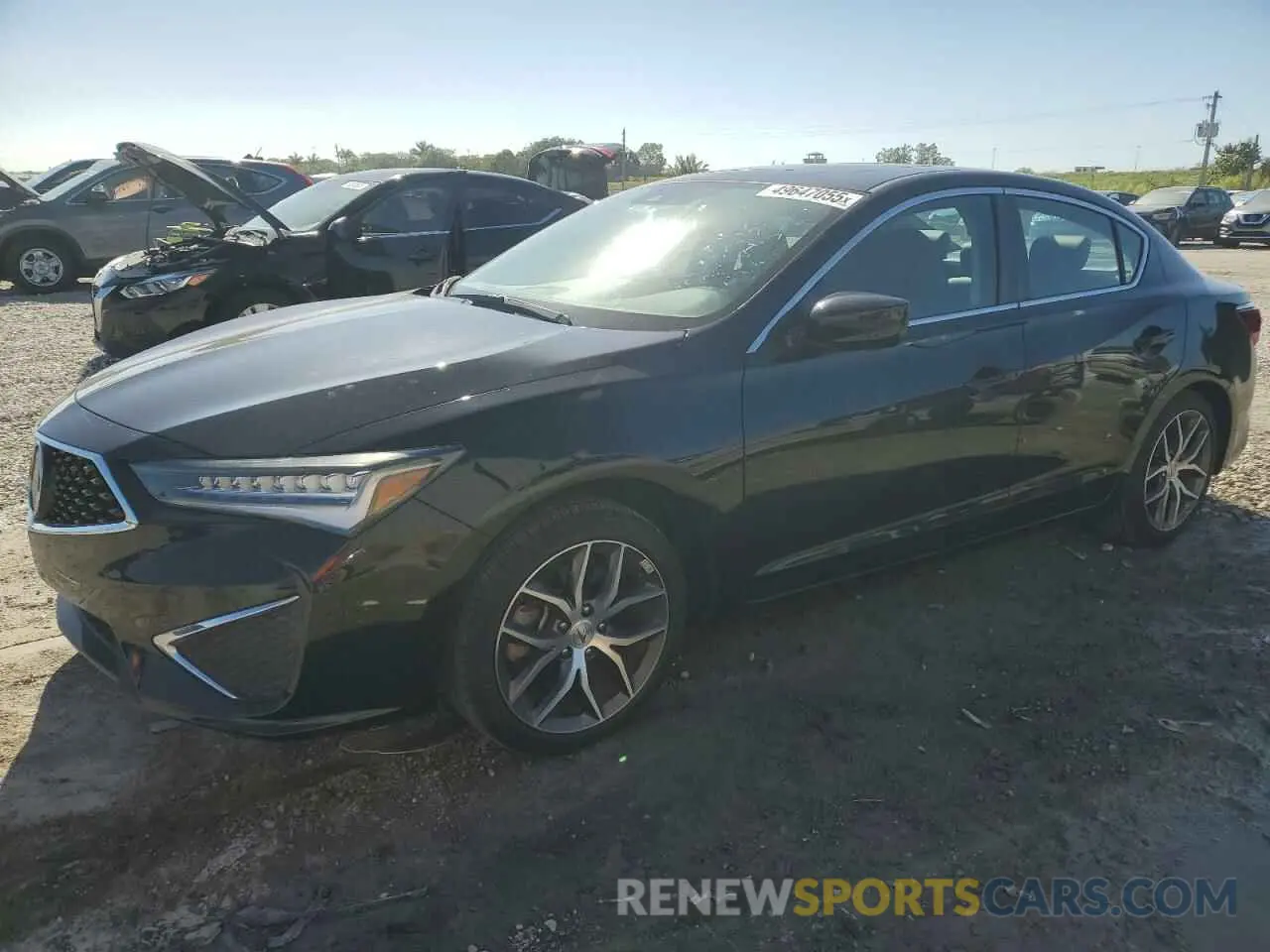 1 Photograph of a damaged car 19UDE2F78LA000802 ACURA ILX 2020