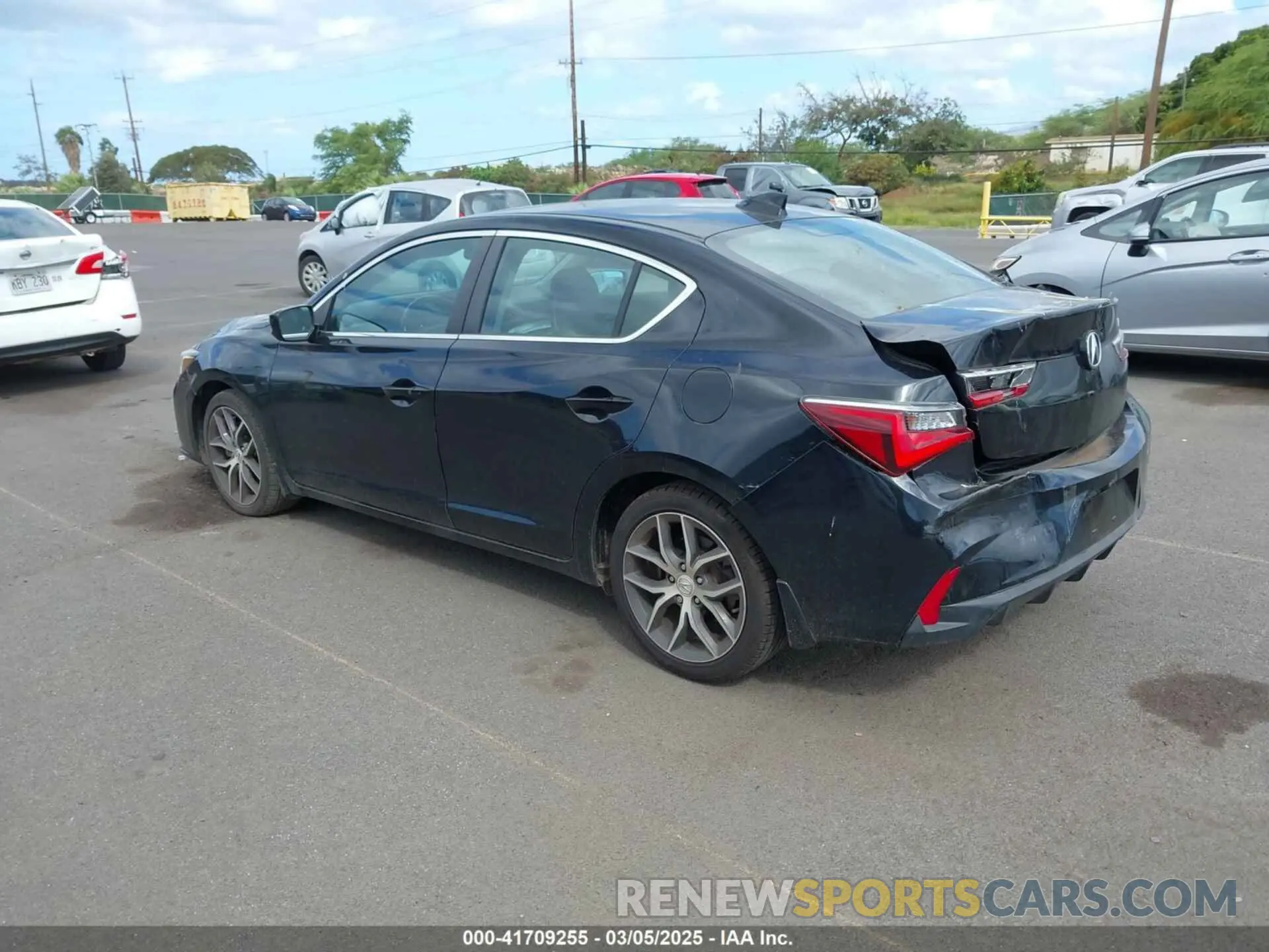 3 Photograph of a damaged car 19UDE2F78LA007717 ACURA ILX 2020