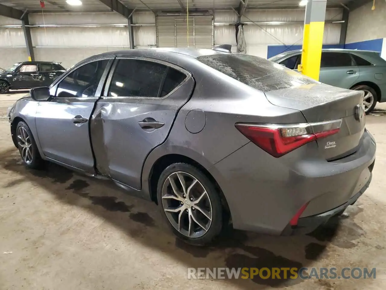 2 Photograph of a damaged car 19UDE2F78LA007863 ACURA ILX 2020