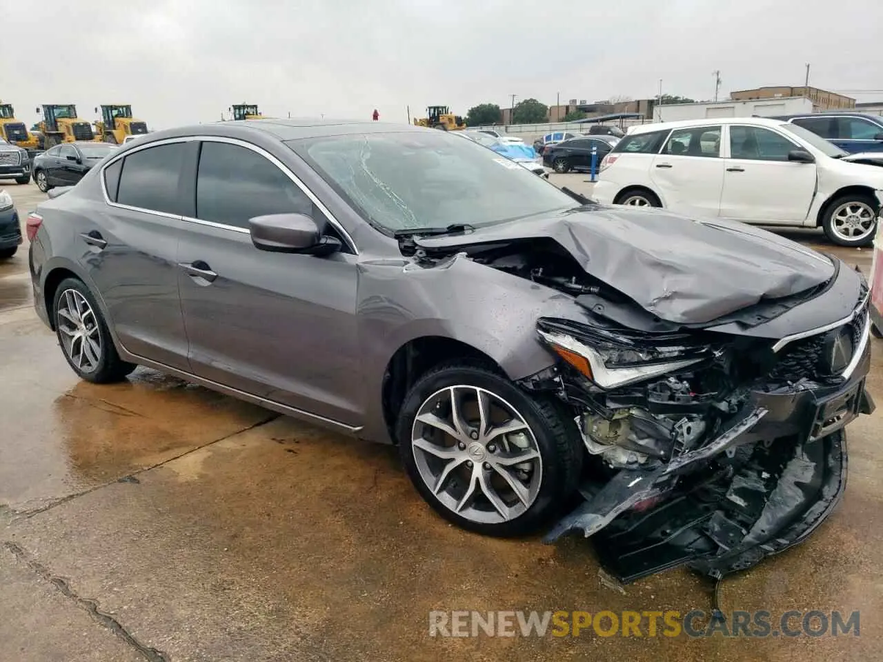 4 Photograph of a damaged car 19UDE2F78LA010617 ACURA ILX 2020