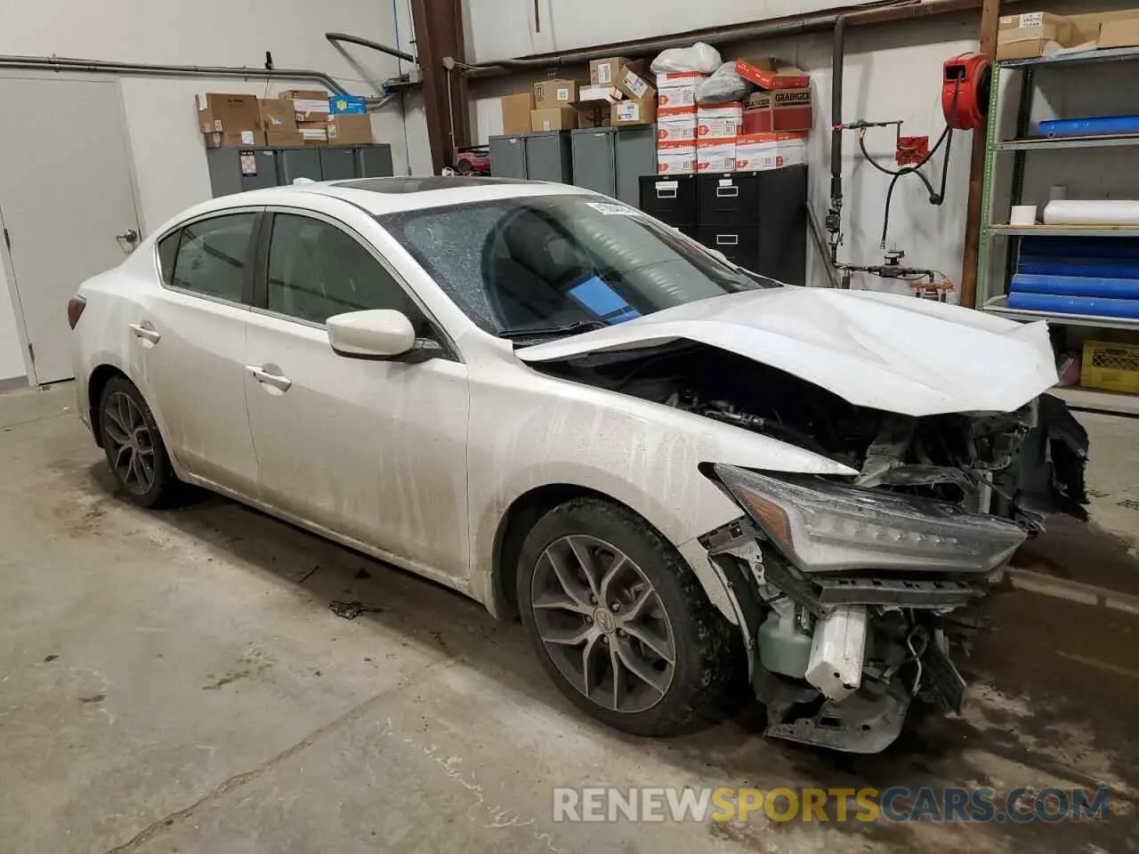 4 Photograph of a damaged car 19UDE2F78LA801083 ACURA ILX 2020