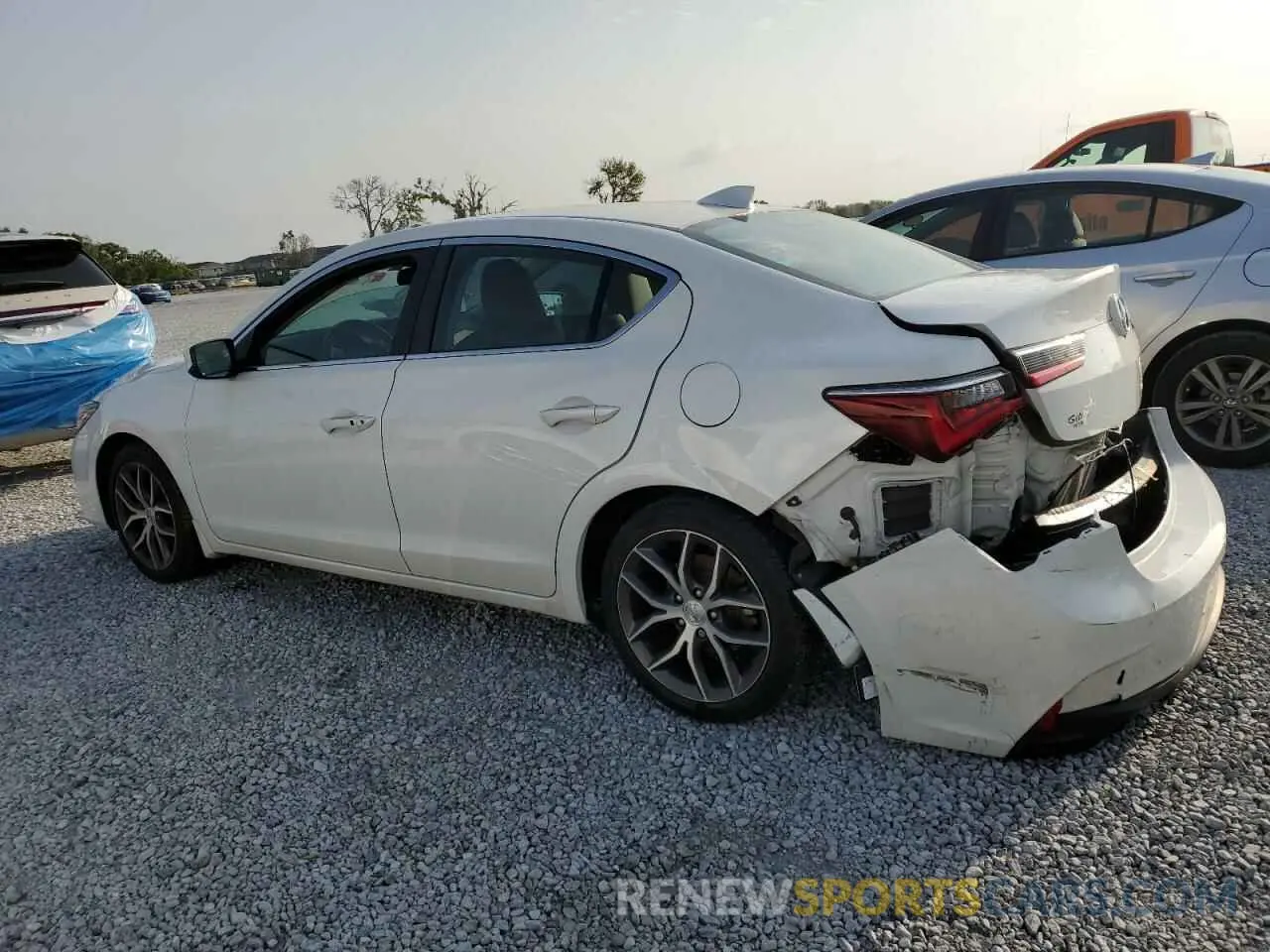 2 Photograph of a damaged car 19UDE2F79LA000999 ACURA ILX 2020
