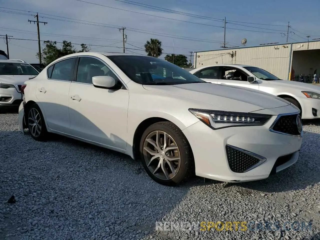 4 Photograph of a damaged car 19UDE2F79LA000999 ACURA ILX 2020