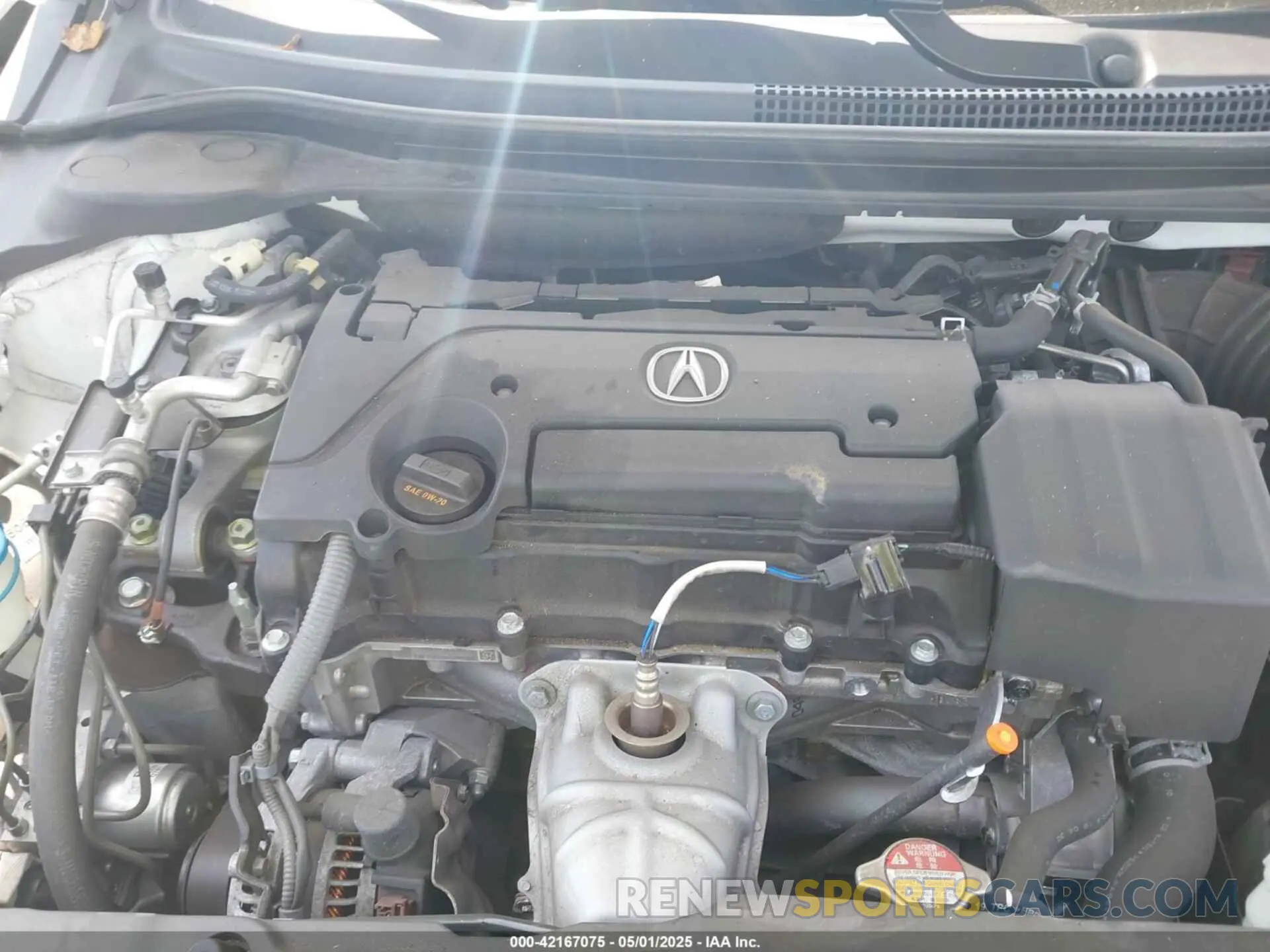10 Photograph of a damaged car 19UDE2F79LA001599 ACURA ILX 2020