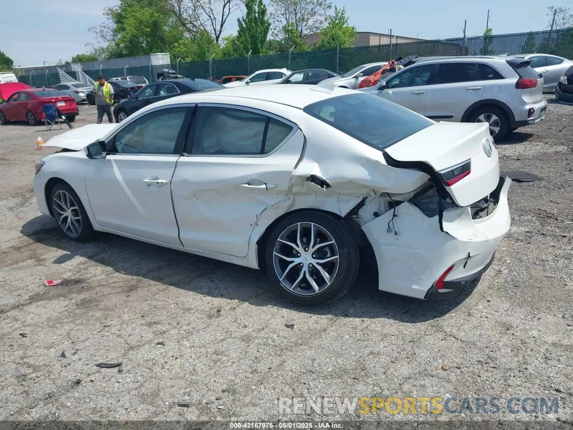 3 Photograph of a damaged car 19UDE2F79LA001599 ACURA ILX 2020