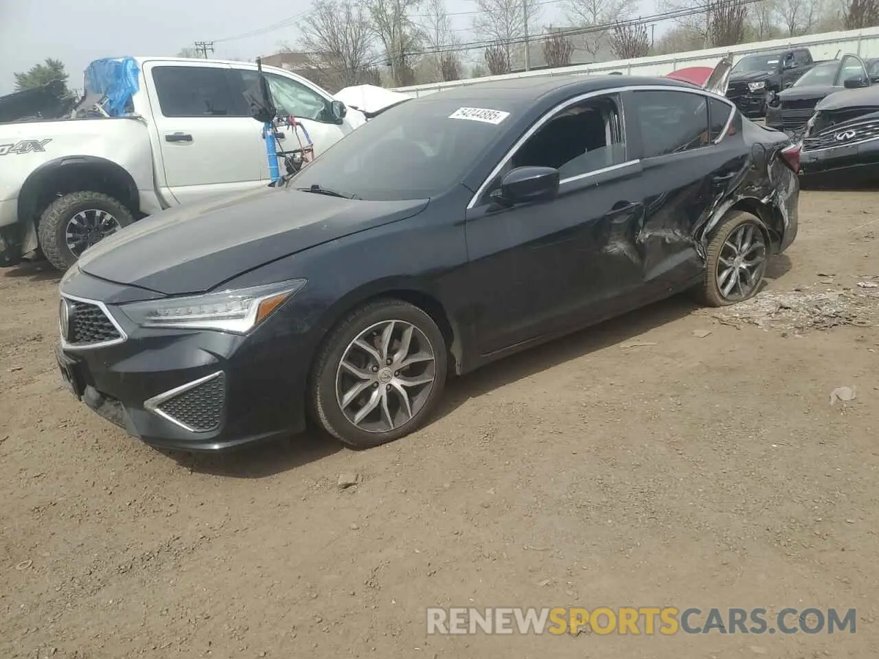 1 Photograph of a damaged car 19UDE2F7XLA007749 ACURA ILX 2020